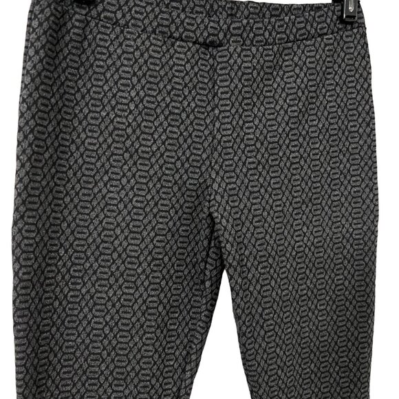 Joie Womens Gray Black Geometric Print Keena Pull On Legging Pant Size Small - Picture 2 of 4